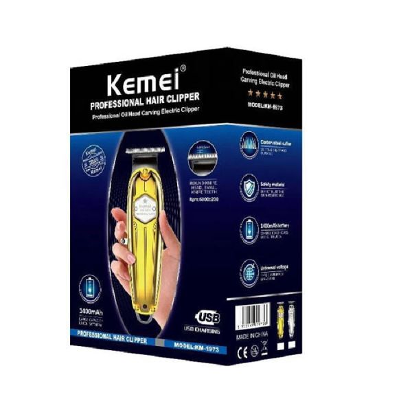 Kemei 1973 Pro Full Metal 2025 new Hair Trimmer Professional Beard Trimmer For Men Electric Clipper Hair Cutting hine Barber Shop