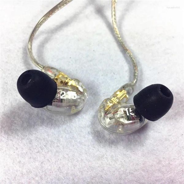 

Good Quality SE215 Earphons Hi-fi Stereo Noise Canceg 35MM SE 215 In Ear Detchabl Earphone Earbuds With Box Wpshu, Red
