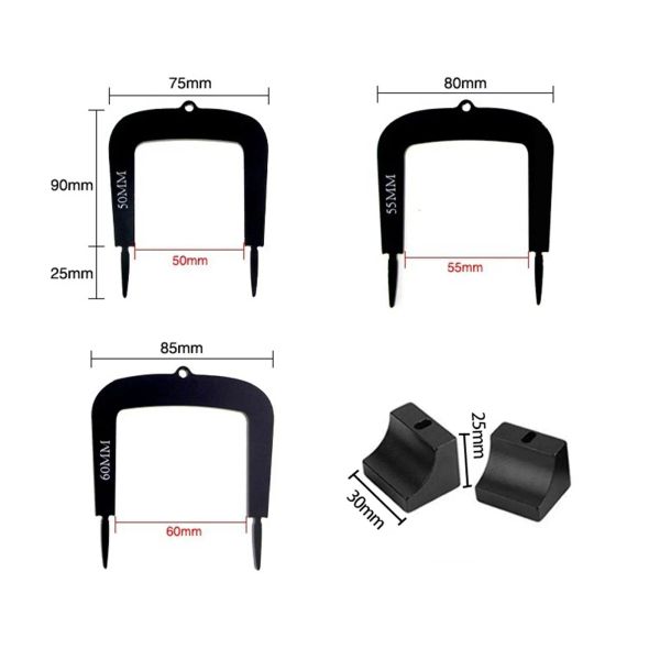3Pcs Golf Putting Gates Metal Golf Training new Aid Golf 2025 Putter Practice Beginners Putt Trainer Swing Differently Sized Putter Gates