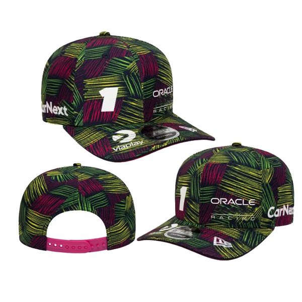 

Wholesale all kinds of F1 racing hats outdoor sports baseball caps shade hats riding hats men and womens casual hats 240521, 14_color