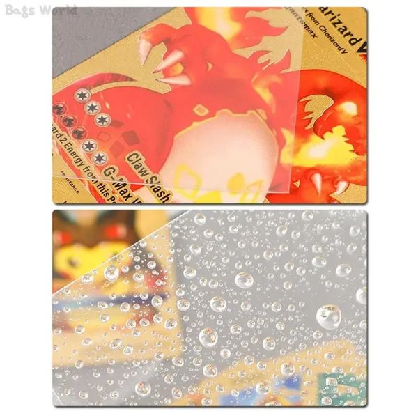 50pcs Blueberry Sleeves Kpop Photocard Protector Sleeve Hard Card Sleeves Photocard Toploader Highly transparent CPP card film