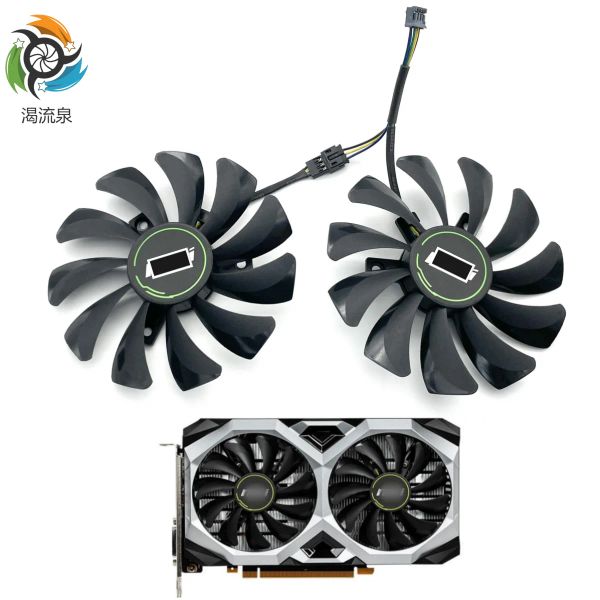 Ventilador de GPU para HY-D09010SH MSI GeForce GTX 1660 1660TI RTX 2060 VENTUS, de 85MM HA9010H12F-Z, Original, nuevo