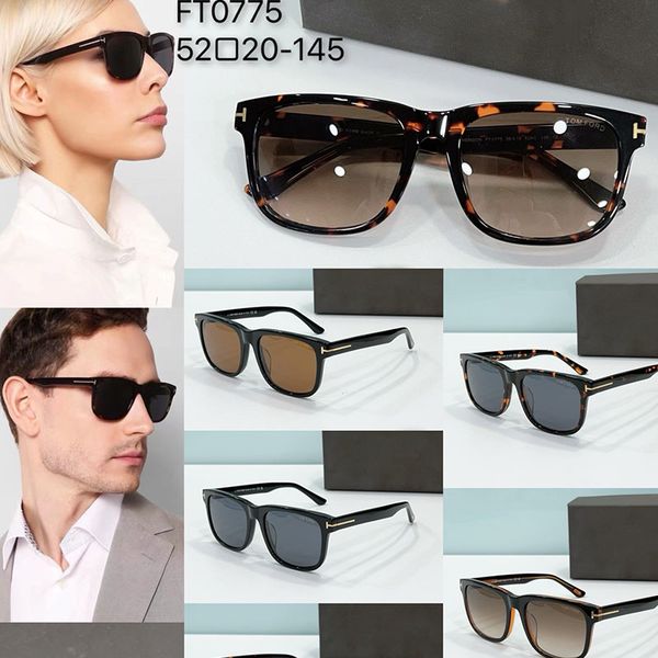 

Famous brand designer sunglasses Mens Womens DEA cat eye sunglasses 0775 frame new luxury acetate glasses retro UV400 protective lenses handmade sunglasses