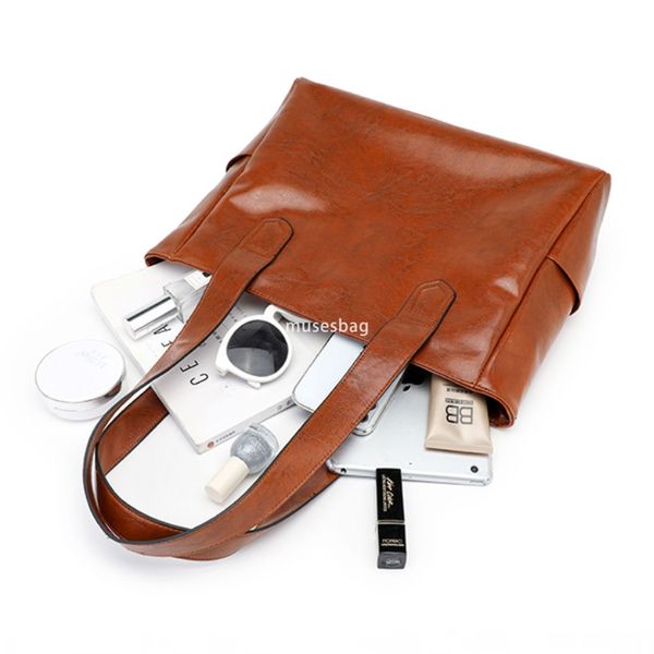 

Designer bag fashionable trendy business leisure European American Korean tote bag versatile one shoulder crossbody bag large capacity handbag, Brown
