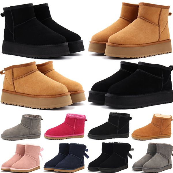 

ugglys boots men women Designer Classic Ultra Mini Boots Snow Boot Platform Short Sheepskin Tasman Tazz Australian trainers, Blue