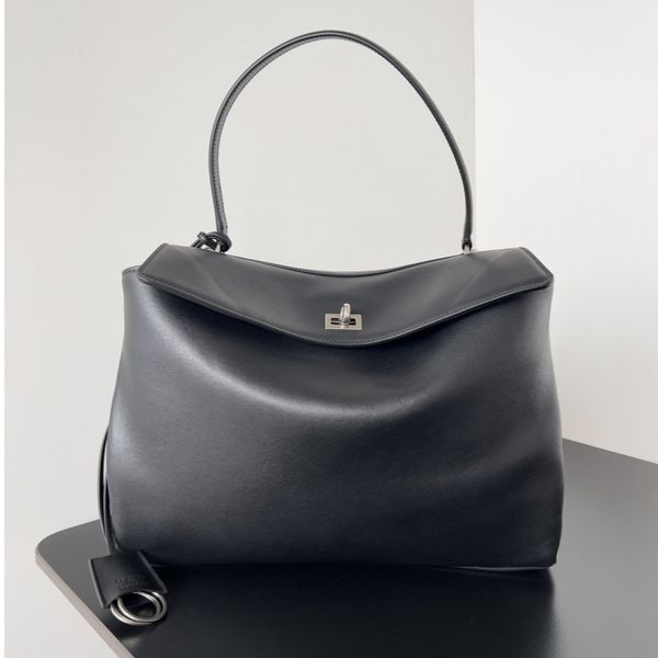 

10A Top Rodeo large crush handbags Bags tote Women lady luxury Designers Genuine leather crossbody clutch wallet purse Vintage shoulder bag, Black