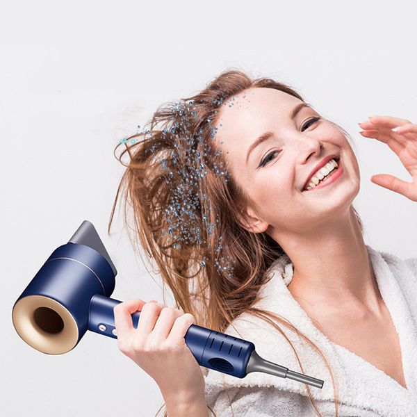 

Dryer New Professional With Flyaway Attachment Negative Ionic Premium Hair Dryers Multifunction Salon Style Tool, Black