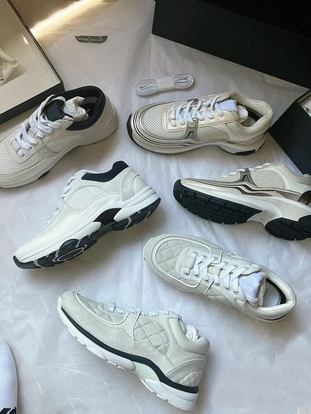Luxury Designer Women Men Casual shoes Spring Autumn men color matching Sneaker Fashion embroidered Metal buckle couple shoes Outdoor Sports shoes unisex trainers