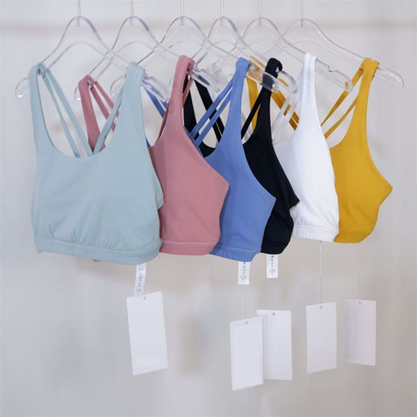 Yoga Sports Bras Back Strap Cross for Women Breasted Fitness Bra Women Push Up Seamless Sport Tank Underwear Running Gym