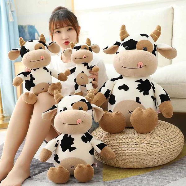 

Pillows Plush Cushions Cute Cow Toy Rag Doll for Girlfriend Childrens Toys Gifts Pillow Plushie Stuffed Animal Patung Dolls WX5.29 s ie s, Nainiucow