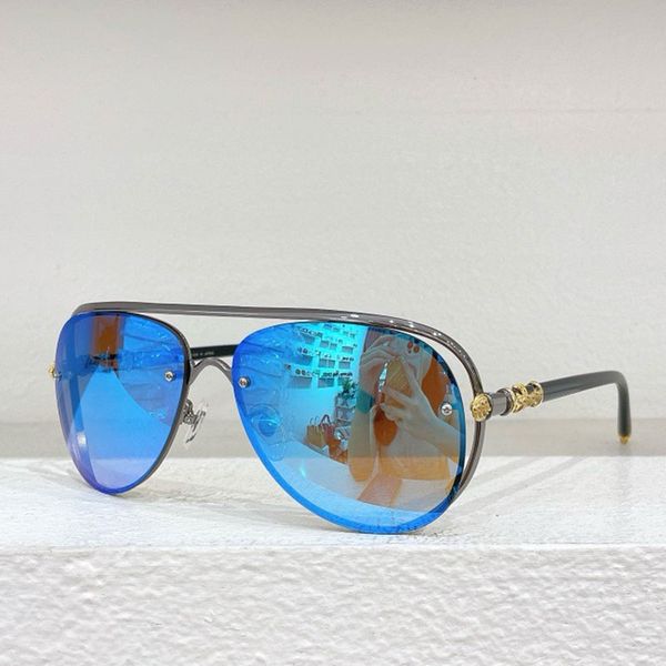 

Luxury Mens designer sunglasses TEPAKEP retro brand sunglasses Mens oversized cat eye frame design protective lenses fashionable cool glasses