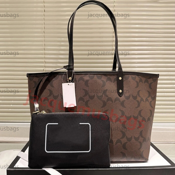 Designer Tote Bag City Tote Beach Bag Wallet Real Leather Shoulder Handbag Women Bags Large Capacity TopHandle Bag