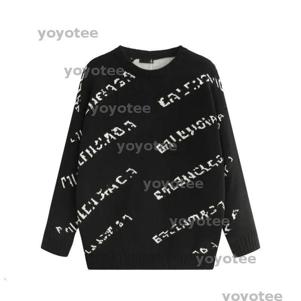 

women and mens designer sweaters retro classic luxury sweatshirt men Arm letter embroidery Round neck comfortable high-quality jumper -XL BFG2411286, Purple