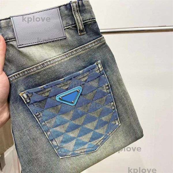 

Mens Jeans Designer Baggy Casual Pants Womens Fashion Straight Leg Men Street Retro Hip Hop Print Trend Jean, P1