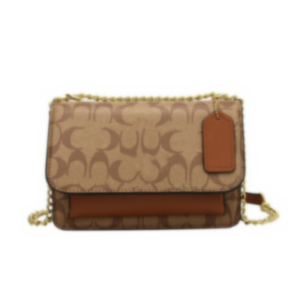 

High quality luxury designer bag Fashion Bags Shoulder Bags Cross Body Totes Evening Bags Cosmetic Bags Flap Christmas Valentine's Day classic Women's bag Wallets 18, Style a brown