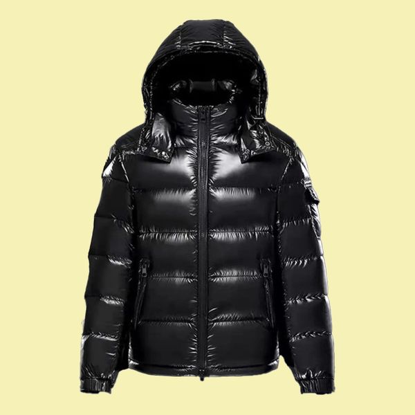 

Designer Down Jacket NFC Scan Arm Men's Down Jacket Fashion Jacket Men's Women's Fashion Thickened Outdoor Warm Waterproof Casual Hoodie Asian Asian Size, Royal blue 2