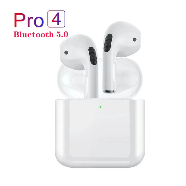 

Bluetooth Wireless Earphone Pro 4 TWS Compatible 5.0 Headphone Earbud Headphones Waterproof Headset with Mic for Xiaomi iPhone, Purple