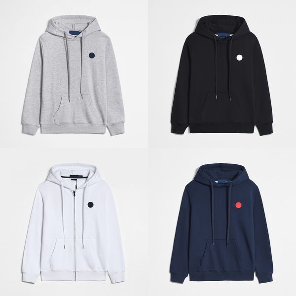 

mens hoodie designer hoodies sweatshirts zip up men polos women Cotton cardigan autumn winter fashion Hooded Pullover Shirt casual sport jacket men's Pony sweater, Gray