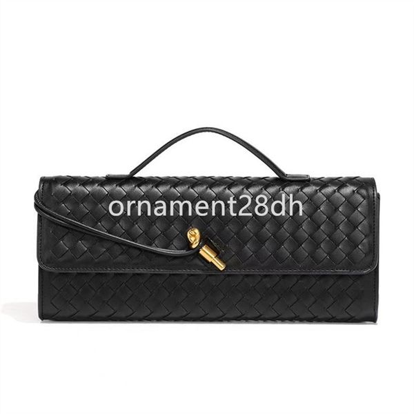 

Shoulder bag Tote bag designer long handbag Cross wallet Fashion womens Soft Leather Dinner Bag With Handle Intrecciate Craftsmanship Cow black shoulder bag bags, A-1 30cm