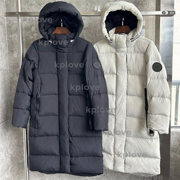 

Women Designer Puffer Jacket Long Hooded Design Down Coat Winter Fashion Overcoat Womens Jacket Coat Couple Thick Warm Coats Tops Outwear, Black
