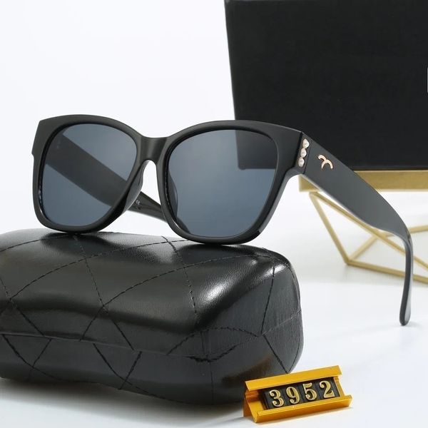 

Fashion designer luxury Sunglasses for men and women square full frame cat eyes Vintage Sun Glasses unisex Shiny Gold good sell plated Top quality