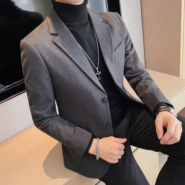 

3645 Popular spring and autumn casual suits for men's groomsmen, Multi