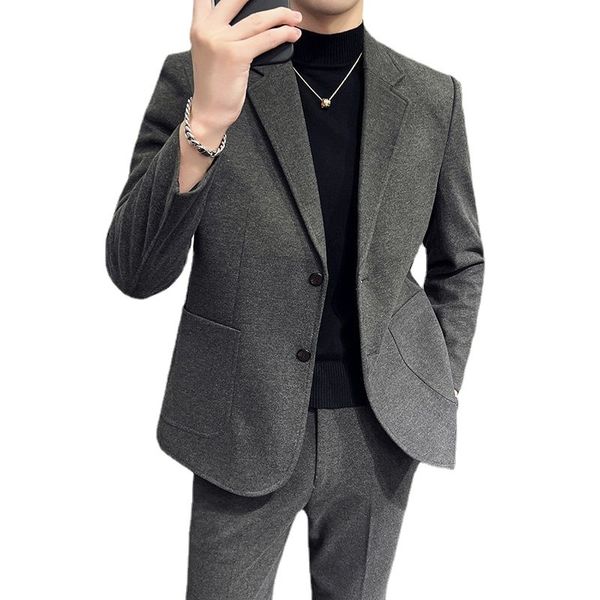 

Y248A Trendy Unisex Overcoat Comfortable Thickened Cotton Jacket for Winters, Beige