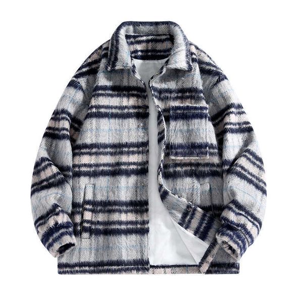 

MM243A Trendy Unisex Overcoat Comfortable Thickened Cotton Jacket for Winters, Purple