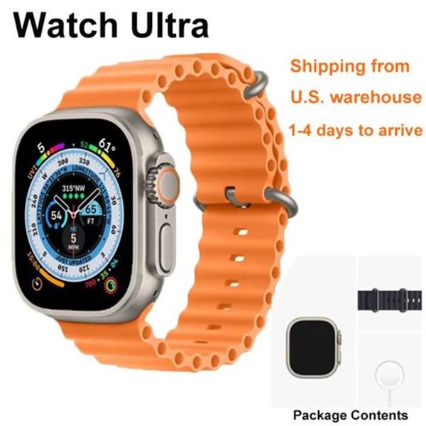 

smart for apple iwatch ultra 49mm series 9 45mm 2 1 men women watch bluetooth call bracelet wristband wireless charging fiess tracker sport smartwatch, Transparent
