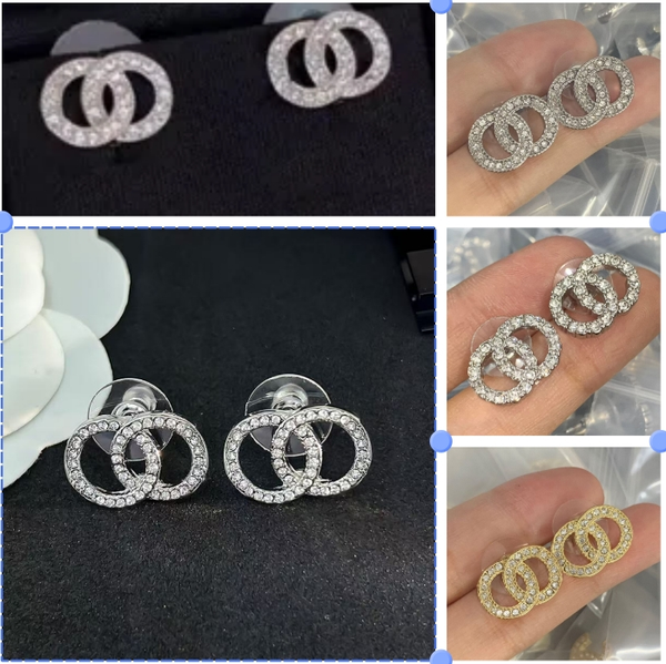 

earrings designer for women Stud Earrings Pearl Diamond Drop Gold Earrings Designer Woman Fashion Brand Not Fade Cubic ZirconiaSilver Wedding earings