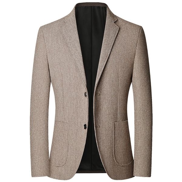 

H311 Slim fit suit jacket for men small suit business casual suit tops, Yellow