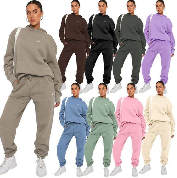 

womens yoga suit designer womens tracksuits Letter Print Hoodie Autumn Winter Fashion Sports Sweatshirt Sweatpants Two Piece Set Women, A4