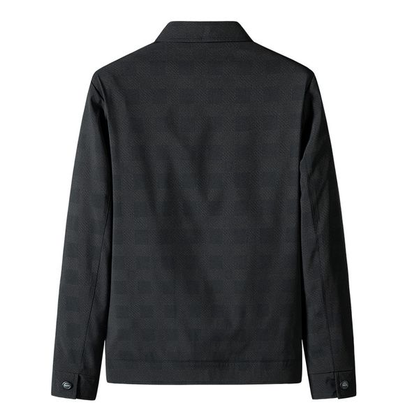 M8195 Jacket men's spring and autumn loose large size middle-aged tops sports men's wear