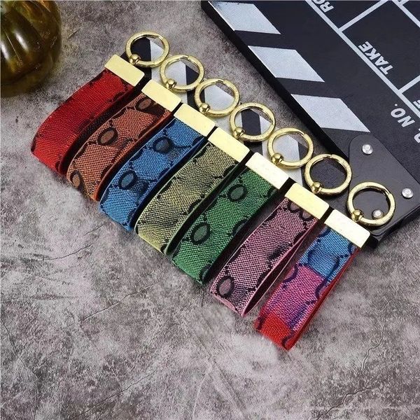 

Keychain For Men Women Designer Keychains Brand Key chain Letter Unisex Car Cortex Keyring Quality Classic Accessories
