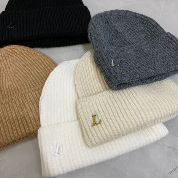 

Unisex Knitted Woolen Beanie Hat Casual Warm Bucket Hat for Autumn Winter 2024 Fashion Street Trend, Beige