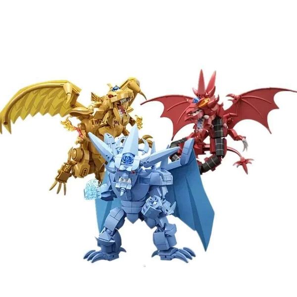 

Yu-Gi-Oh Anime Card Of God Slifer Sky Dragon Obelisk The Tormentor Building Blocks Assembly Toy Ornament Model Birthday Gift Dh2997019 Dh2997019, Multicolor