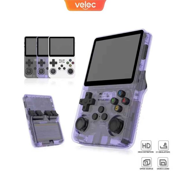 R36S Retro Game Console 3.5-inch IPS Screen Handheld Portable Video Game Console Linux System 64GB 128GB Game Best Childrens Gift M241210