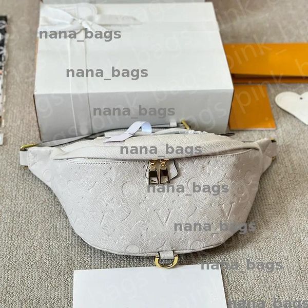 

Luxury Designer Waist Bags Classic Women Black Leather Style BumBag Handbags High Quality Designers Fanny Pack Purse Crossbody Bag 248232BF