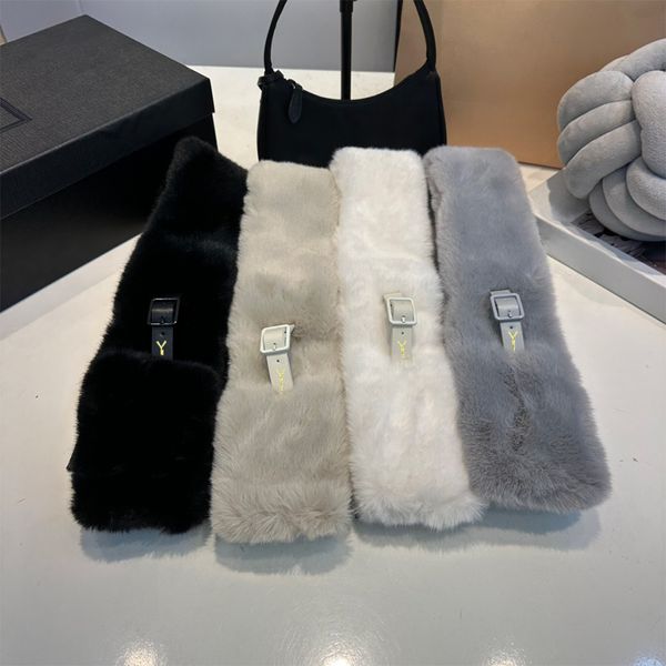 

Designer Cashmere Scarf Brand Classic Striped Letter Neutral Retro Simple Windproof And Cold Proof Knitted Casual Scarf With 3 Colors To Cho