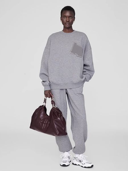 

25 Year Early Spring Women Designer Cotton Straight Pants New Quality Classic Hot Letter Print Casual Sport Trousers Fashion Hoodie Loose Pullover Sweater Top Suit, 22 color