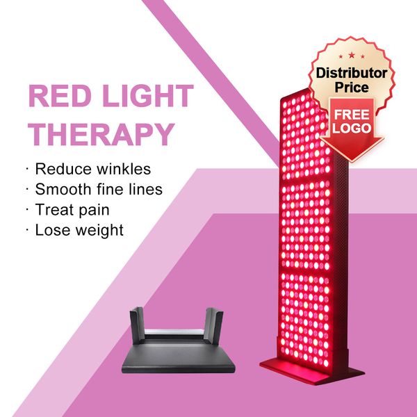 FDA Approved Powerful Red Light Therapy Panels With Stand 5 Wevelengths Salon Sauna Use Full Body Led Infrared Light Therapy Body Physiotherapy Pain Relief