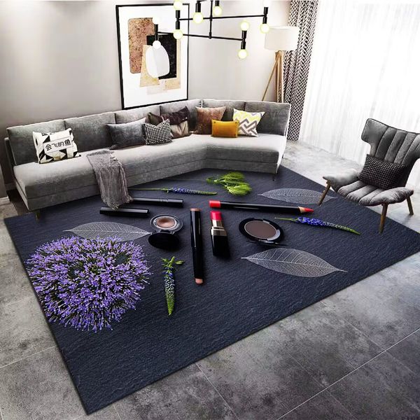 Home bedroom carpet, thickened sofa carpet, bedside carpet, resistant to dirt and easy to maintain