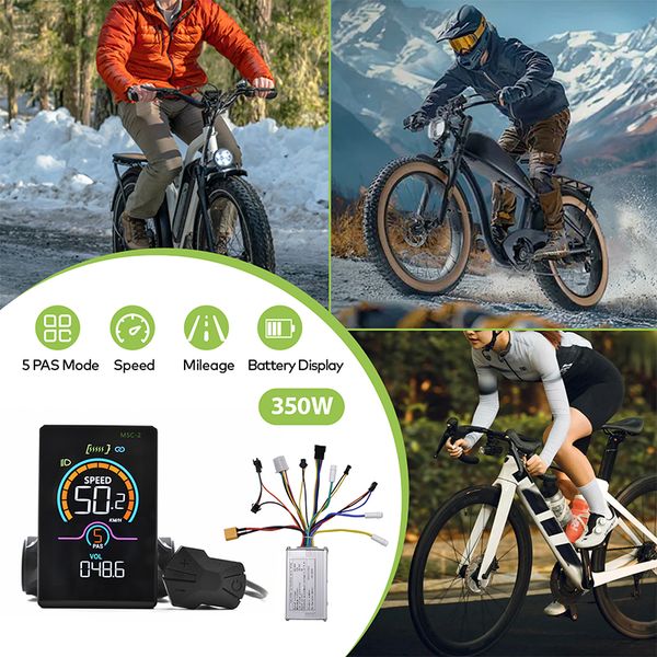 Bluetooth GPS Display E-bike & E-Scooter M5C-2 Bike Compact Cycling Computer with Real-Time Data Monitoring Capabilities