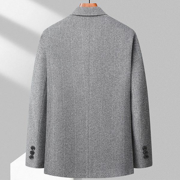 

3711 Autumn dark pattern suit groom jacket new men's simple casual, Orange