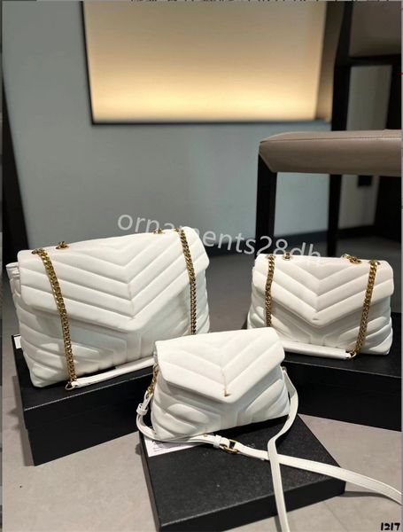 

Crossbody designer bag Shoulder Bag Cross body bag Plaid Hangbag Wallet Purses lady's Envelope Gold Chain Cowhide 30 large bag Flap 3 Size Cell Phone Mini Bag luxury bag, 3#
