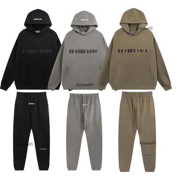 

Essentialssweat Clothing Streeetwear Hoodie Tracksuit Jogger Men Essentialas urious Designer Hoodies Sportswear Women Baggy Hoody Fear Of Godss Efc, Rosybrown
