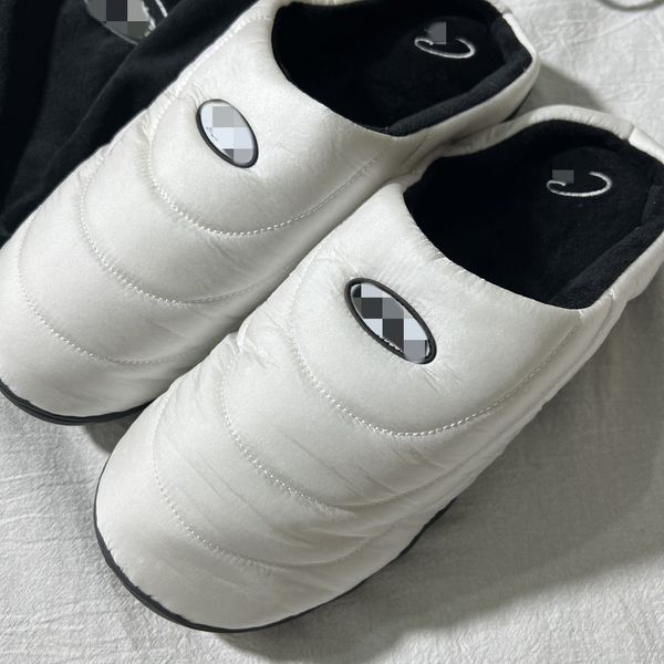 

2025 Free Shipping Flat Sandal New Winter Slipper Rubber Slides For Womens Warm Basic Plain Slippers Slip On Sandals, Black