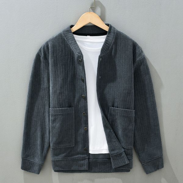 

P244A Trendy Unisex Overcoat Comfortable Thickened Cotton Jacket for Winters, Beige
