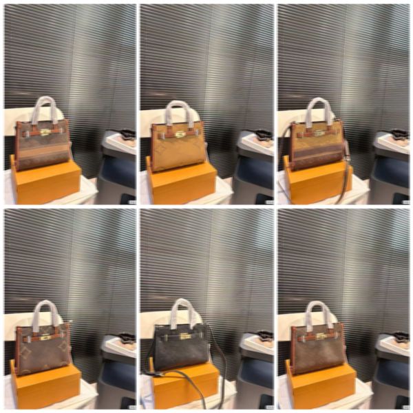 

Designer Handbag Tote High Quality Shoulder Purses Leather Cross Body Men Totebags Women Bag Valise Pouch 25CM, 27*19cm