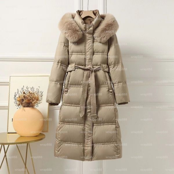 

Women winter coat Women' long down jacket, Designer puffer jacket women, women fur coat hooded thick coat with white duck Warm Parka Outdoor warm casual tops, Gold